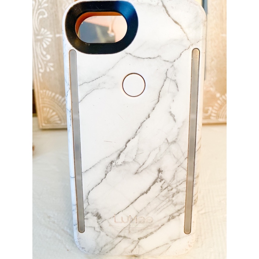Lumee Duo Phone Case Marble - iPhone 7